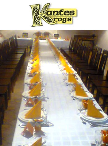 Kantes krogs, telpas pasākumiem